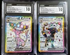 Umbreon ex Espeon Ex SVP 176 175 Sv: Scarlet & Violet Black Star Promo CGC 10