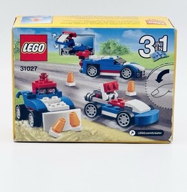 New LEGO Creator 3 in 1 Set BLUE RACER #31027 SEALED 67 PCS RETIRED 2015