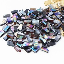 1.1lb Irregular Crystal Mosaic Tiles Dark Series DIY Crafts Kids Hobbies