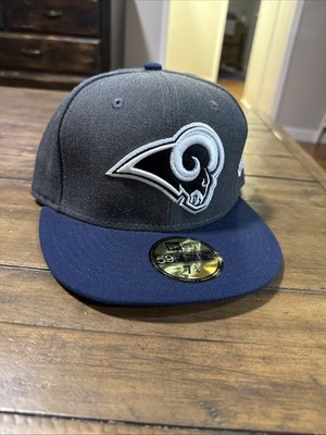 New Era 59Fifty Men NFL Cap Los Angeles Rams Shader Melt 2 Fitted Hat Charcoal