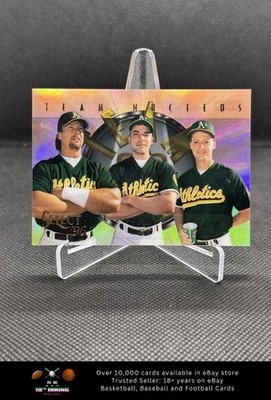 1996 Select Team Nucleus #5 Mark McGwire / Mike Bordick / Terry Steinbach