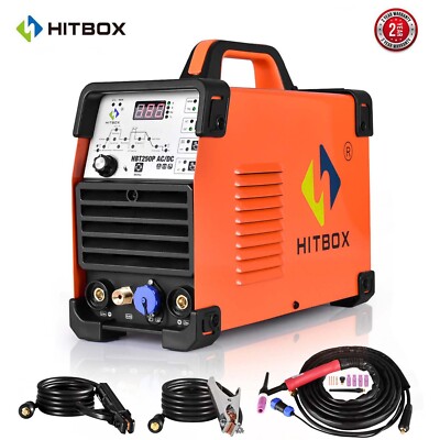 Aluminum AC/DC 220V TIG Welder 200AMP Digital MMA TIG Welding Machine with Pulse