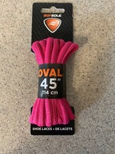 Sof Sole Athletic Oval 45-Inch Fuschia Pink Shoe Laces - New in Package