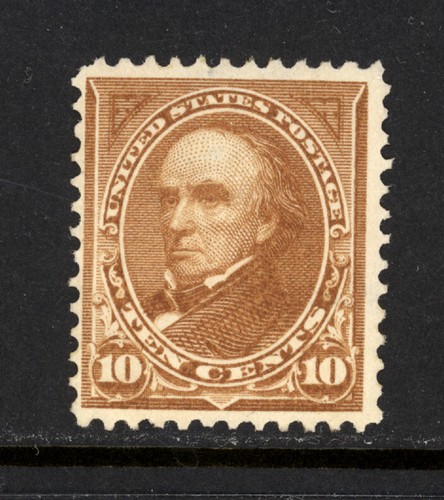 SCOTT 283 1898 10 CENT WEBSTER REGULAR ISSUE TYPE II MNH OG F-VF CAT $275!