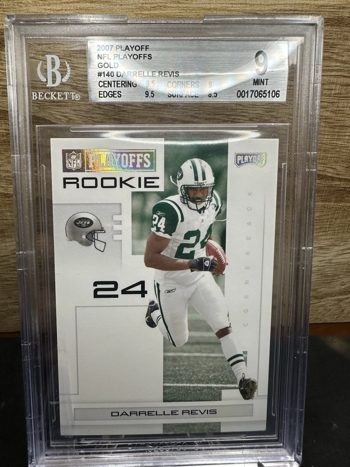 Darrelle Revis Playoff NFL Playoffs #140 Gold