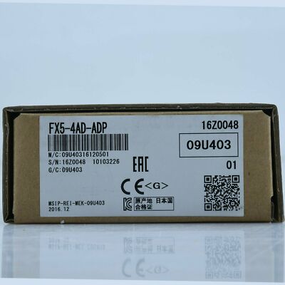 1PC New Mitsubishi FX5-4AD-ADP PLC Analog Module Expedited Shipping FX54ADADP