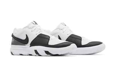 Nike Ja 1 Scratch 2.0 Basketball Shoes White Black FQ4796-101 Mens Sizes NEW