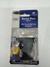 Belkin F2L087 Serial Port Adaptor DB9 Male / DB25 Female New Old Stock B66