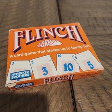 PARKER BROTHERS FLINCH CARD GAME COMPLETE 1988