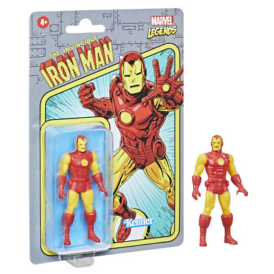 Marvel Legends Recollect Retro Iron Man Actionfigur HASBRO