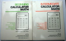 Lot 2 CALCULATOR MATH Pearson Teacher Activity Sheets BEGINNING, INTERMEDIATE