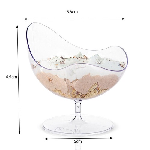 20PCS 50ml Tableware Dessert Cups Party Wedding Transparent Cocktail C-lk - Picture 7 of 9