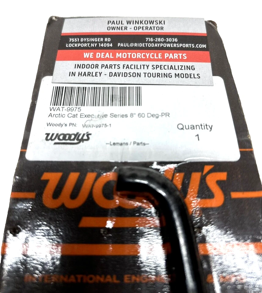 Barras de desgaste Woodys 8" carburo ejecutivas para corredores 03-24 Arctic Cat/Yamaha - WAT-9975 Foto 4 de 4