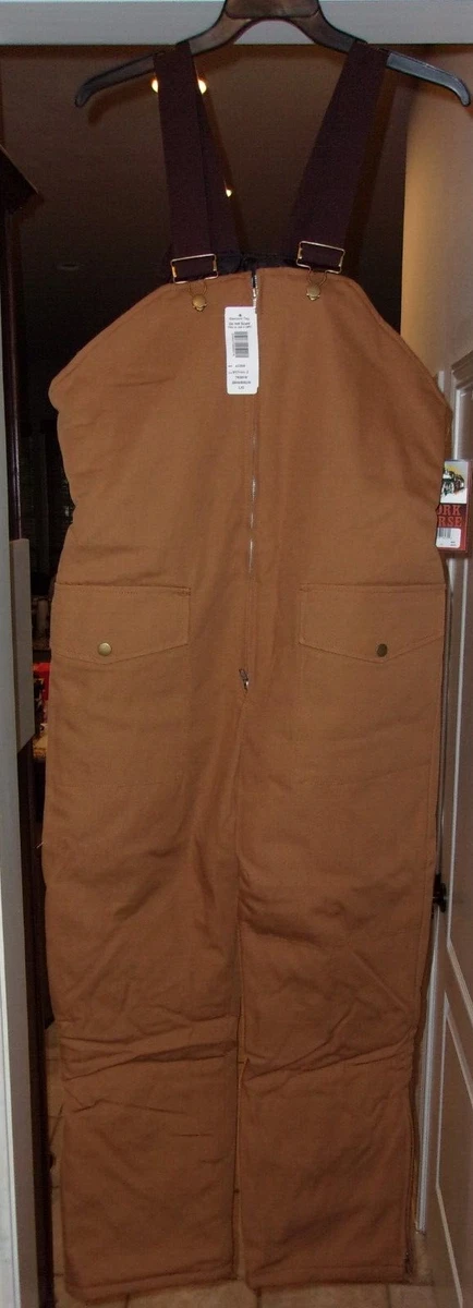 Tough top duck overalls