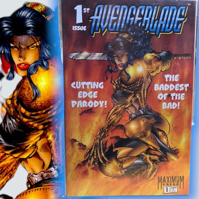 Maximum Press Avengeblade Comic Book #1 (1996) Female Hero High Grade/Unread