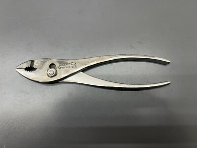 (Y) VINTAGE CRESCENT CEETEE CO. 8'' SLIP JOINT PLIERS - MADE IN USA