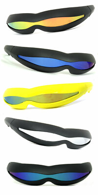 Space Robot Party Rave Kostüm Cyclops Futuristische Schutzschild Sonnenbrille