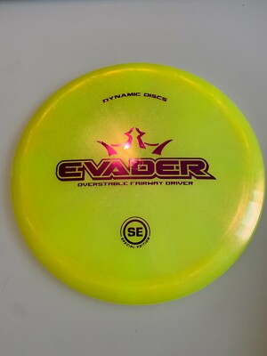   Dynamic Discs Special Edition Lucid Glimmer Evader- w/ Silver Foil 173g  