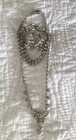Vintage Crystal  Glass Rhinestone Princess Necklace Earrings Bracelet Set — photo 2