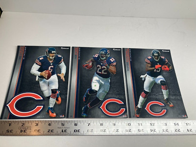 3 Chicago Bears Fathead 2013 NFL Tradeables Decals Stickers