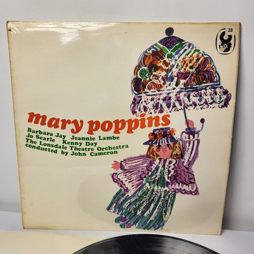 Mary Poppins 12" Vinyl Club Edition TP 589 World Record Club Album 1966 Rare UK - Picture 5 of 10