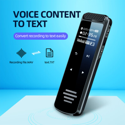 Digital Voice Recorder Audio Pen Small Sound Voice Activated Recording Device