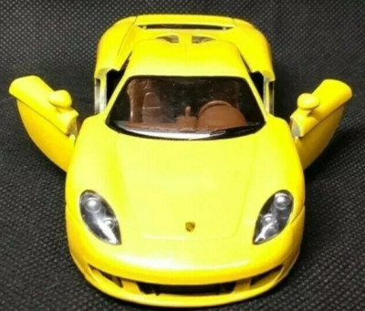 . 2007 Porsche Carrera GT Diecast Used Coupe Super Car Pull Back 5'' Deluxe