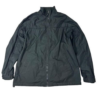 i5 Apparel Windbreaker Jacket Men's Medium Black