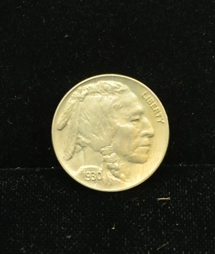 1930-S INDIAN HEAD BUFFALO NICKEL #EB11100