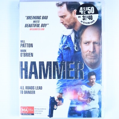 NEW Hammer (DVD, 2019) - Will Patton, Mark O'Brien - Thriller Mystery Movie Film