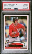 2012 Topps Update Bryce Harper RC, PSA 10 GEM MINT