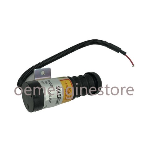 12V Fuel Stop Solenoid Valve Fits For Deutz 912 914 913 35DZS1E2 04233841 - Picture 5 of 7