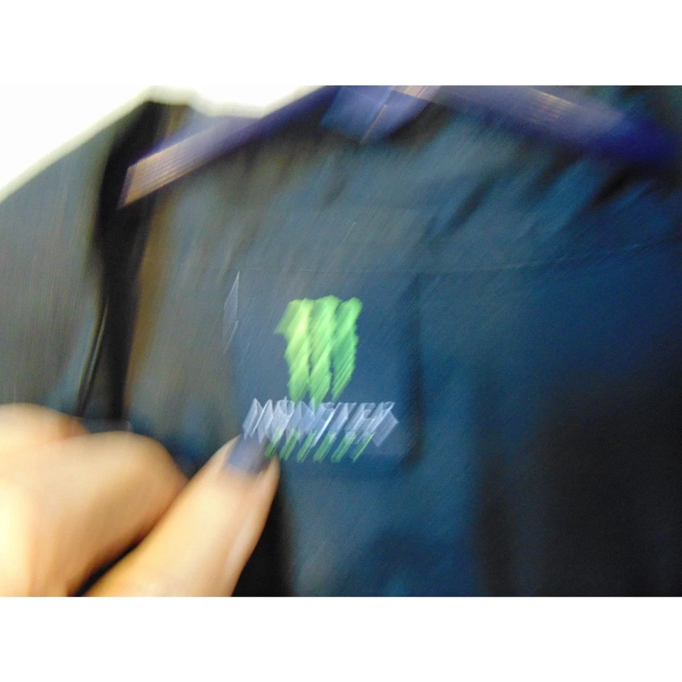 Monster Мужская рубашка на пуговицах с короткими рукавами Sz XL отличном состоянии хлопок смесь - Изображение 4 из 4