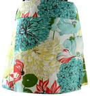✨NEW Luxe Designer BURBERRY LONDON A-line Floral Print Cascading Flowers Skirt — photo 2