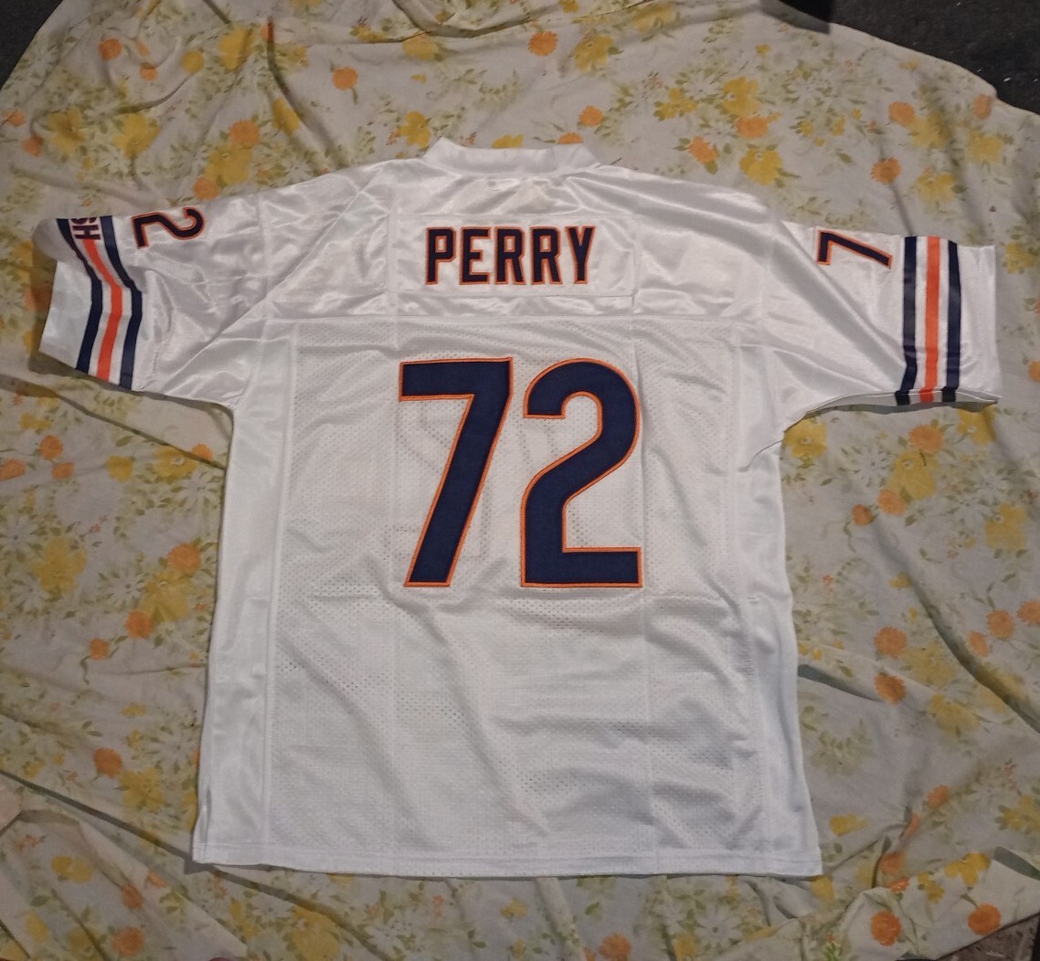 William Perry Signed Jersey William Perry XL (52) Chicago Bears