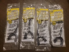 Lot of 4 Shield Youth Mouth Guards Black Quick Release Helmet Strap 10 & younger