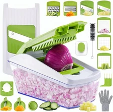 Vegetable Chopper Dicer Mandoline Slicer Onion Chopper Cutter Food Spiralizer