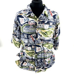 ny yankees hawaiian shirt