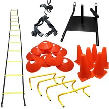 Strength  Speed Agility Training Sled Ladder Cones Kit