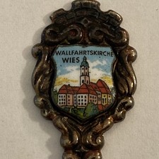 Vintage Souvenir Spoon Collectible Germany Wies Wallfahrtkirche