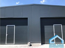 Stahlskeletthalle Halle Einhausung mit Sandwichelementen 25000 x 15000 x 5000