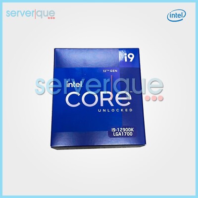 Intel Core i9-12900K 16-Core 3.20GHz 30MB BX8071512900K FCLGA1700 Processor