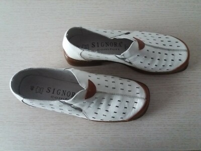 Damenschuhe, Halbschuhe, Slipper,  SIGNORA comfort, Gr.40, echtes Leder