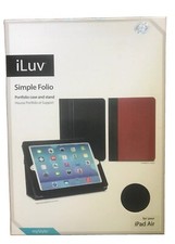 iLuv Simple Folio Portfolio Case and Stand for iPad 5  iPad Air