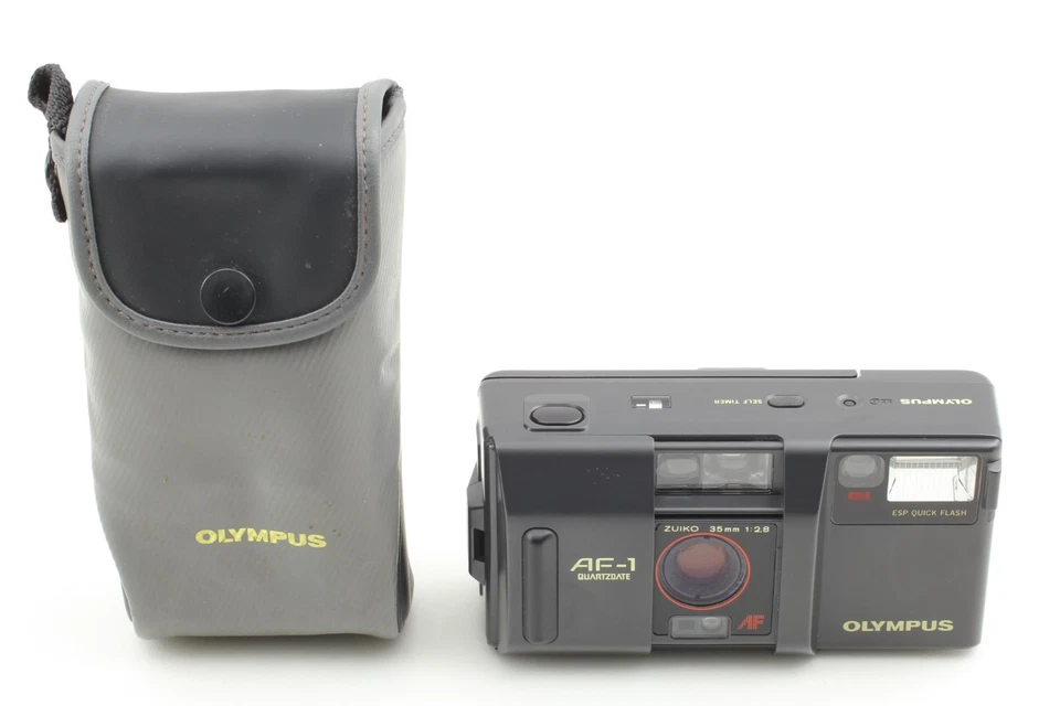 [CASI COMO NUEVA con estuche] Cámara fotográfica compacta Olympus AF-1 de Japón #815 Foto 2 de 4