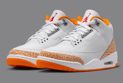 Jordan 3  Orange Citrus  2026 Men's Size US