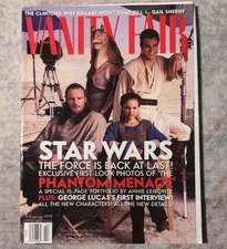 VANITY FAIR Magazine 1999 Feb #462 FN+ 6.5 Phantom Menace George Lucas Interview