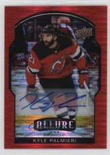 2020-21 Upper Deck Allure Red Rainbow Auto Kyle Palmieri #48 Auto 02l6