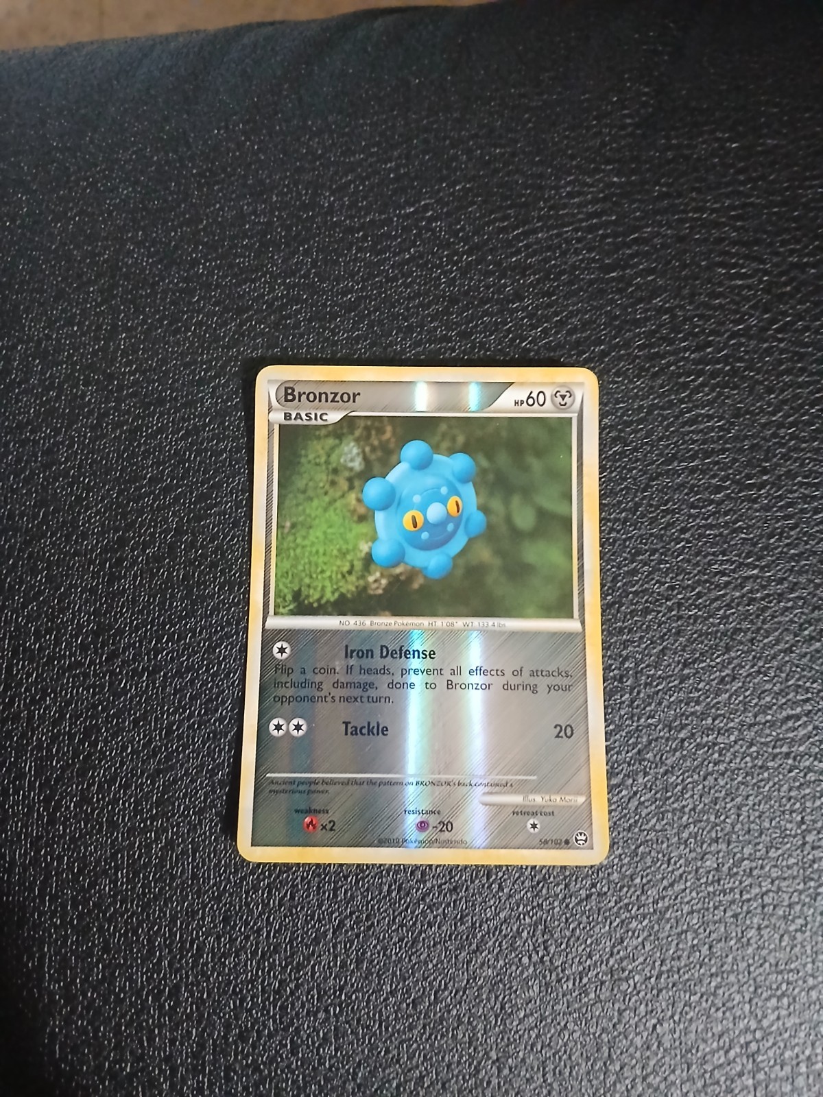 Bronzor  58/102 Reverse Holo Triumphant Pokemon Cards LP