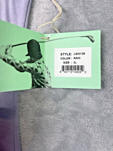 LinkSoul NWT womens roll tab 1/2 buttoned pullover shirt XL golf athleisure $109 - Picture 6 of 10